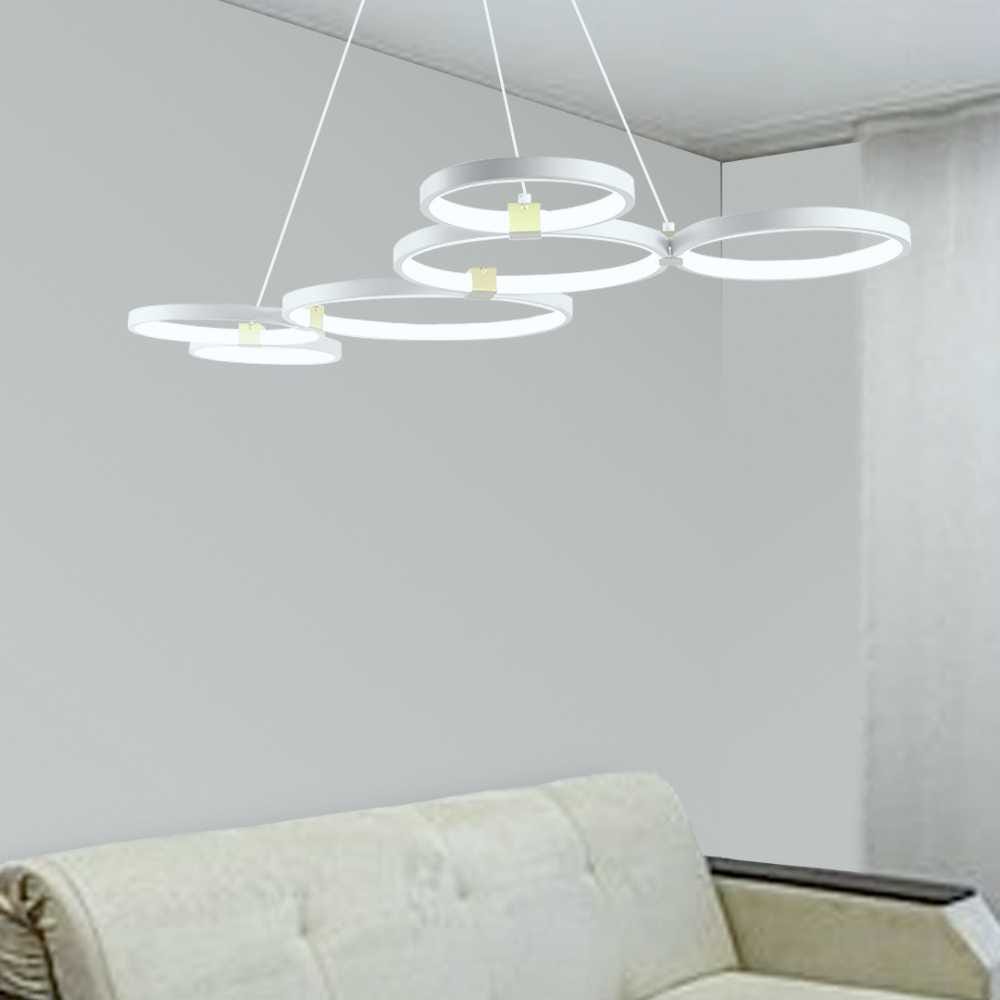 Suspension Luminaire Salon - Éclairage Doux pour une Ambiance Chaleureuse