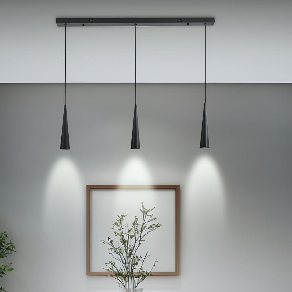 Suspension avec diffuseur pour une lumière agréable dans la chambre